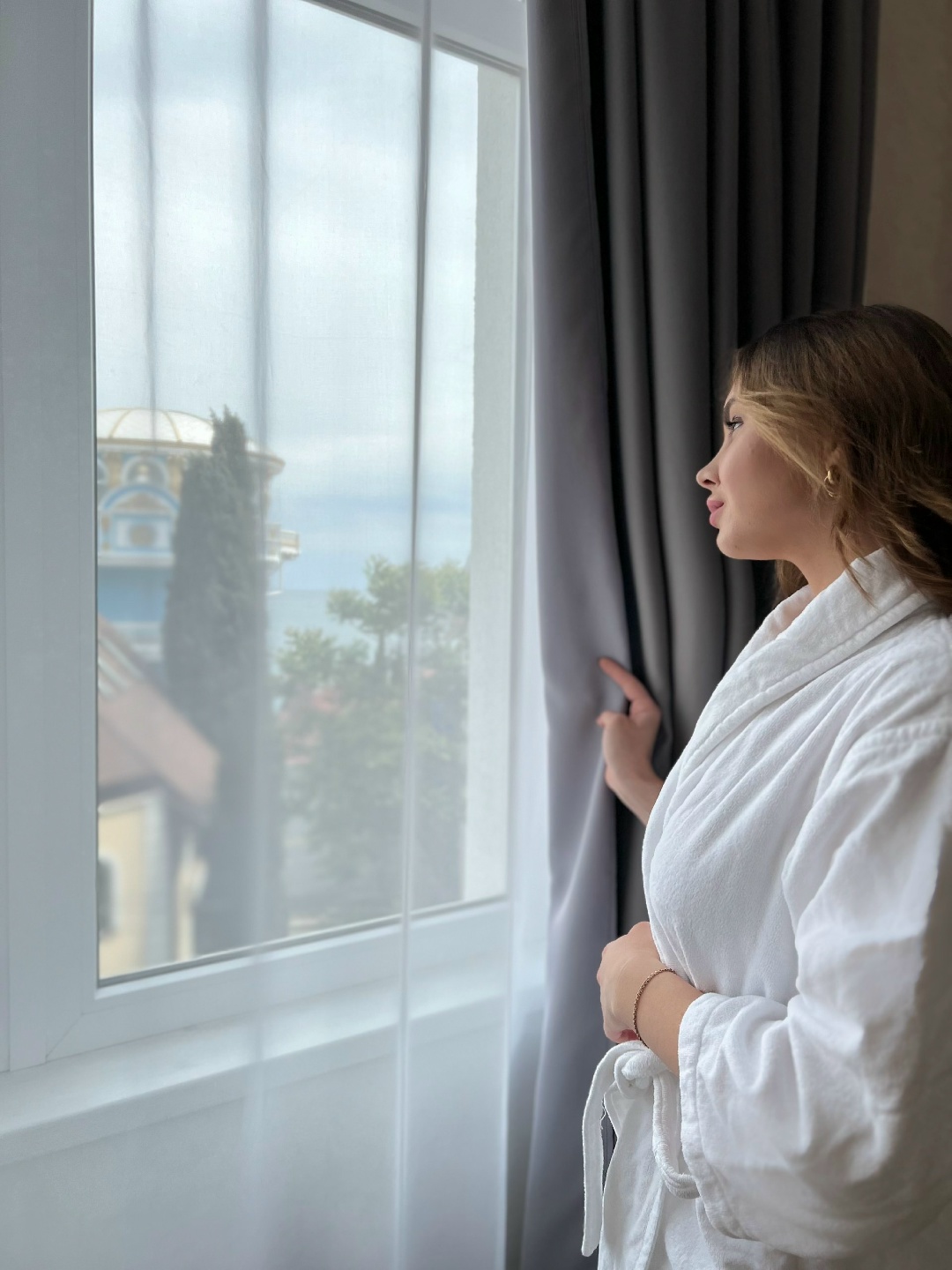 Горы в Крыму в Алуште в сентябре